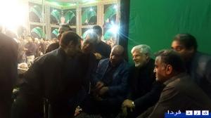 گزارش تصویری:حضور دکتر عارف در حسینیه بزرگ فهادان 