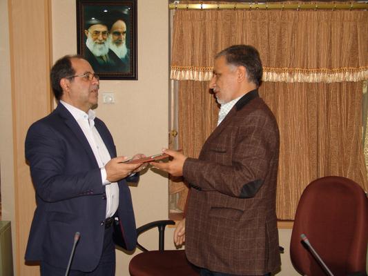 معارفه سرپرست مدیریت ساخت و توسعه راههای اداره کل راه و شهرسازی استان  یزد