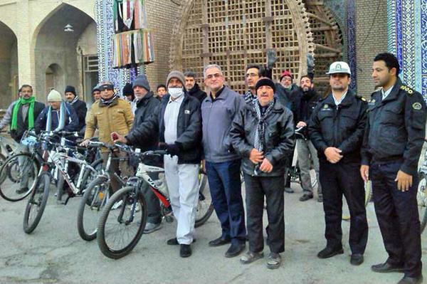  سی امین پویش سه شنبه های بدون خودرو در یزد برگزار شد