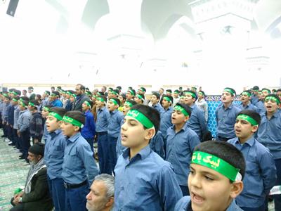 برنامه های دانش آموزی گرامیداشت نهم ربیع دریزد 