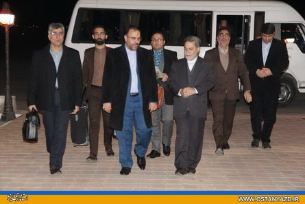 معاون پارلمانی رئیس‌جمهور وارد يزد شد
