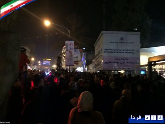 بیمارستان شهدای تجریش پس از درگذشت هاشمی رفسنجانی