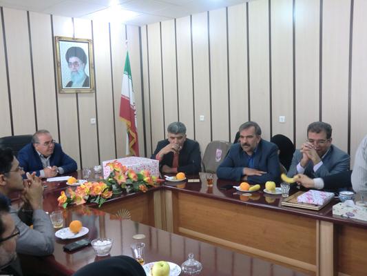 برگزاری جلسه تودیع و معارفه سرپرست پیام نور مرکز میبد