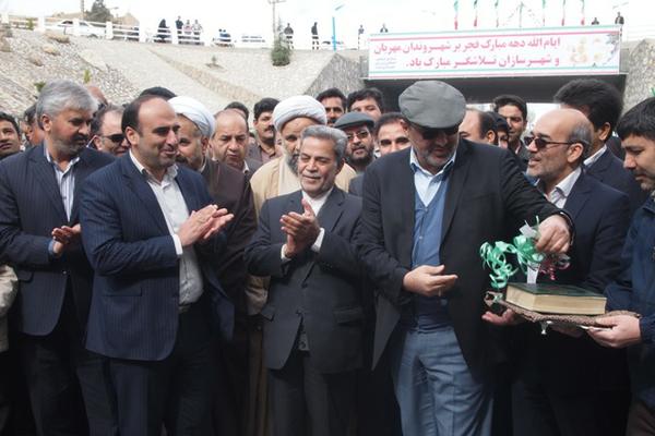 پروژه زیرگذر میدان آیت الله خاتمی افتتاح شد
