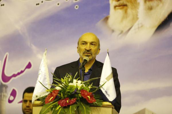 گزارش تصویری(دوم) از حضور وزیر علوم در مراسم افتتاحیه مسابقات والیبال دانشگاه جامع علمی کاربردی استان یزد