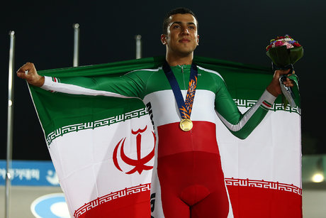 رکابزن پیشگامان طلایی شد
