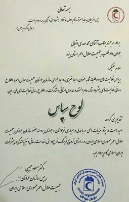 انتخاب عضو جوان و رابط خبری جوانان استان یزد به عنوان  " رابطین خبر نمونه و فعال كشور"