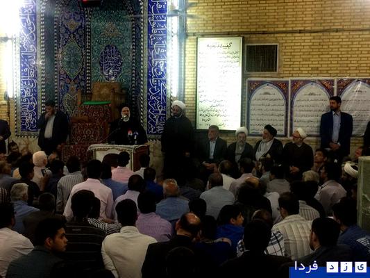 داغ انتخاباتی /تصویری  : حجت الاسلام ريسی در فهرج یزد 