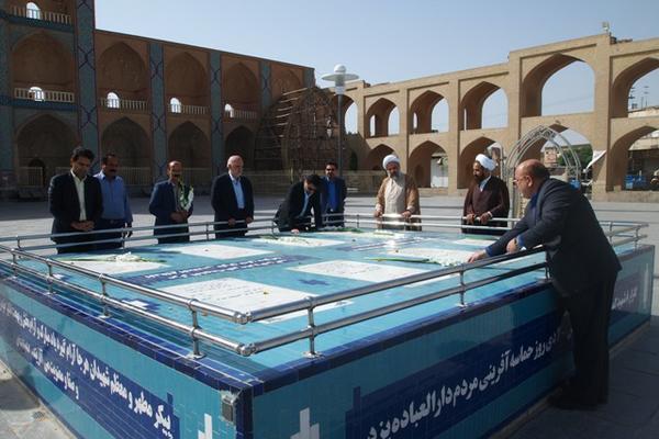 تجدید میثاق با شهدا و جانبازان هشت سال دفاع مقدس