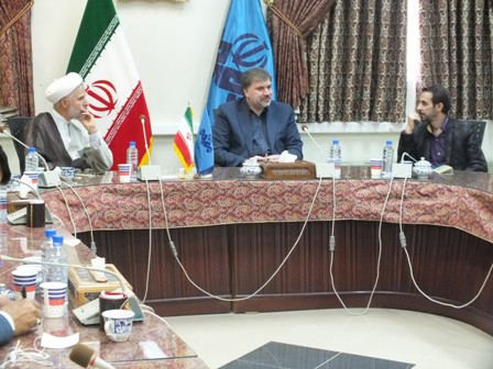 دیدار مدیر عامل جمعیت هلال احمر استان یزد با مدیرکل صدا و سیمای مرکز یزد