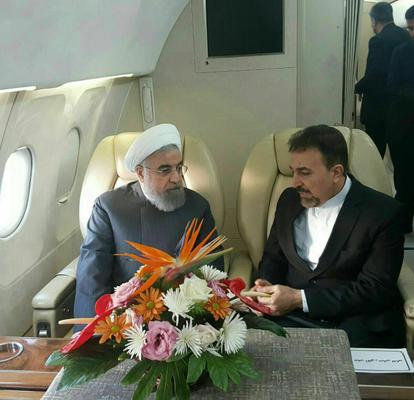 عکس/روحانی در کنار اولین سفیر اهل سنت 