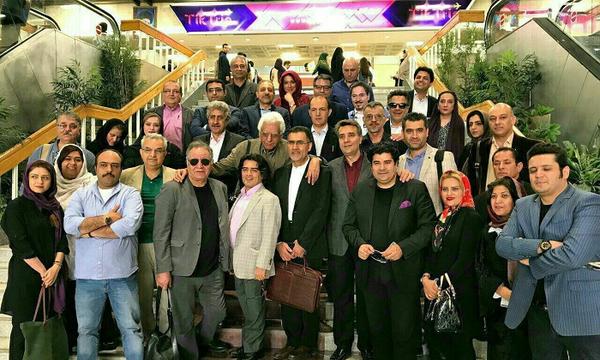 هنرمندان همراه روحانی در سفر مشهد/ عکس 