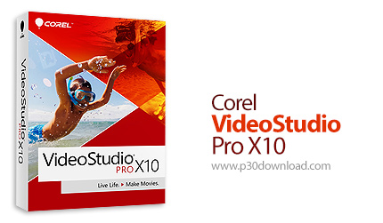 دانلود Corel VideoStudio Pro X10 v20.0.0.137 + Content Pack x86/x64 - ویدئو استودیو، نرم افزار ویرایش و مونتاژ فیلم