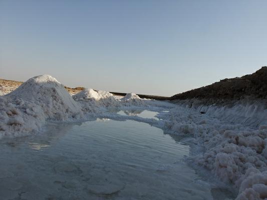 کال نمک رودخانه ای ناشناخته در دل کویر