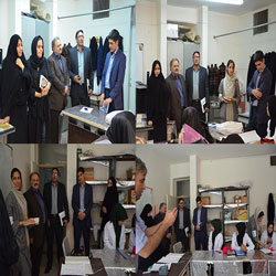 بازدید نمایندگان کمیساریای عالی سازمان ملل متحد از مرکز آموزش فنی و حرفه ای خواهران یزد