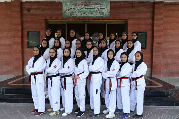 حضور دختران سما یزد در مسابقات جهانی «هان‌مادانگ» ۲۰۱۷ کره‌جنوبی