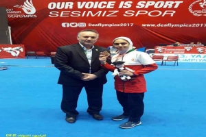 پیام تبریک رئیس هیات ورزش ناشنوایان استان یزد در پی کسب مدال برنز بانوی یزدی در المپیک ناشنوایان