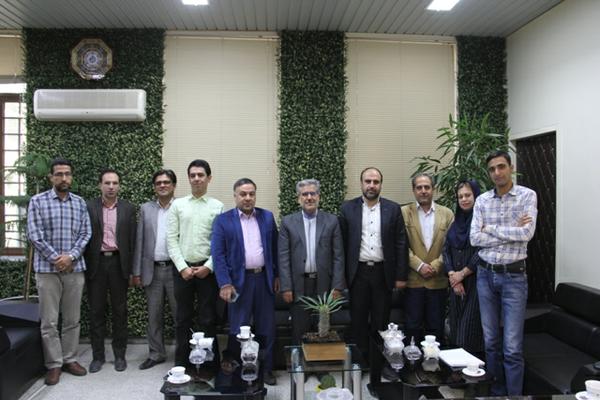 دیدار اعضای جدید خانه مطبوعات با شهردار یزد 