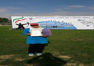 درخشش بانوی بافقی در مسابقات بین المللی تیراندازی باکمان
