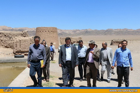 بازدید معاون وزیر کشور از بخش ندوشن شهرستان میبد
