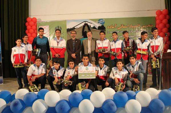 با حضور معاون دانش آموزی سازمان جوانان، المپیاد آماده در استان یزد به اتمام رسید