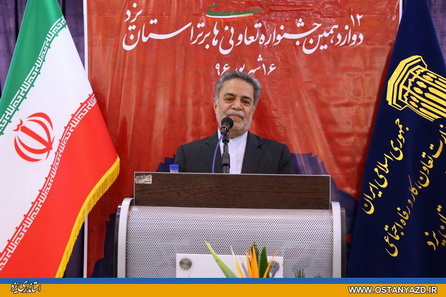 امیدوارم تعاونیهای استان در عرصه های بین المللی افتخار آفرینی کنند