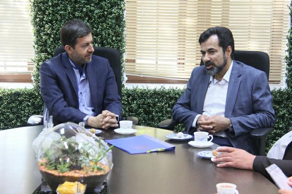 دیدار مدیرکل امور مالیاتی با شهردار یزد 