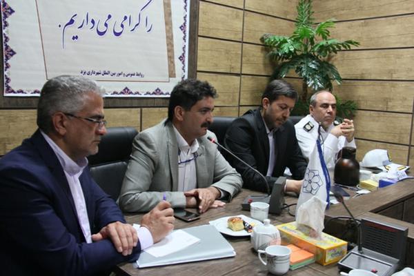 برگزاري جلسه مشترك بين كسبه خيابان قيام و شهردار يزد
