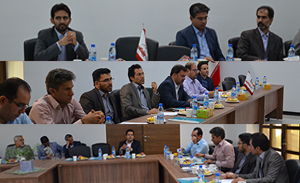 حضور اساتید و نمایندگان دفتر ارتباط با صنعت دانشگاه یزد در مرکز شتابدهنده پیشگامان