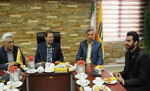 جلسه مشترک کنسرسیوم پیشگامان پست بادپا با مسئولان ارشد شركت ملی پست