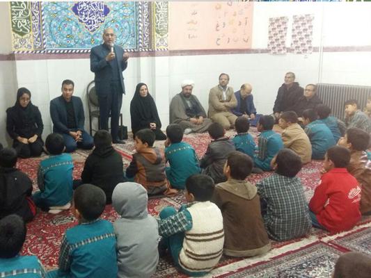 ابتکاری از دانشجویان آموزشکده حضرت رقیه (س) در شاداب سازی یک دبستان 