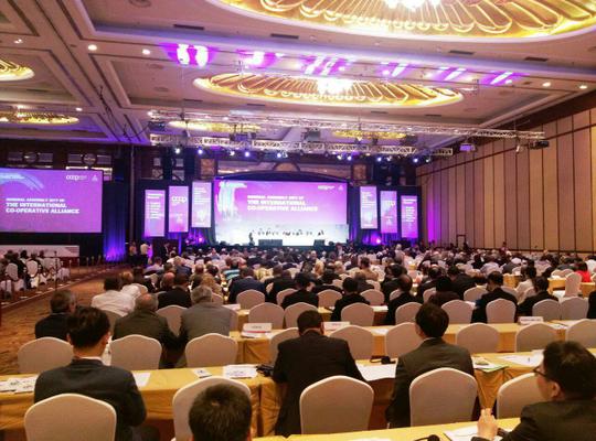 حضور اتحادیه تخصصی پیشگامان در اجلاس جهانی تعاون در مالزی