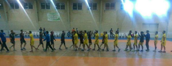 پایان دور رفت رقابتهای لیگ دسته یک هندبال