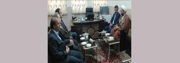 دیدار مدیرکل آموزش فنی وحرفه ای استان یزد با امام جمعه شهرستان مهریز 