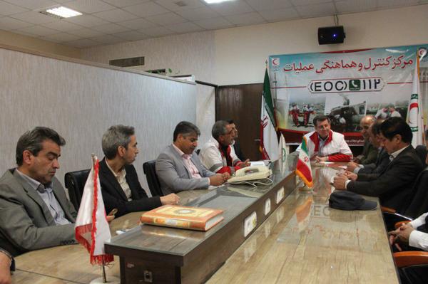 جلسه پیگیری رفع موانع و راه اندازی پایگاه امداد و نجات هوایی استان یزد
