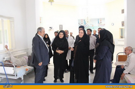 بازديد مديركل دفتر امور اجتماعی و فرهنگی استانداری از دو مركز خدماتی در تفت
