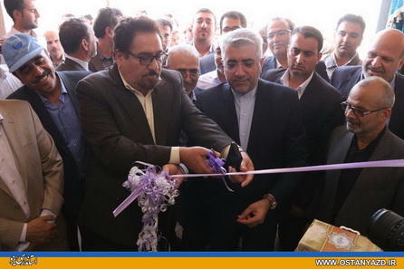 طرح شبکه جمع آوری،انتقال و تصفیه خانه فاضلاب اردکان افتتاح شد