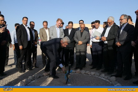 شروع عملیات اجرائی پروژه بازچرخانی پساب یزد به منابع زیر زمینی چرخاب 