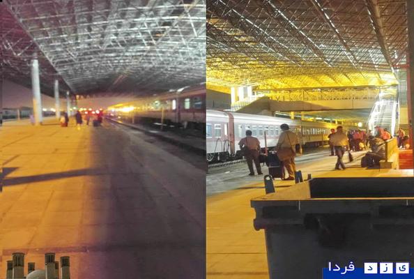 باز تاخیر ایندفعه قطار مسافربری یزد به تهران پس از تاخیر، برخورد بد با مردم هم .....+تصاویر