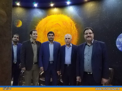 بازدید رئیس مرکز مطالعات راهبردی پدافند غیرعامل کشور از رصدخانه و مرکز تحقیقات سازه و زلزله تفت