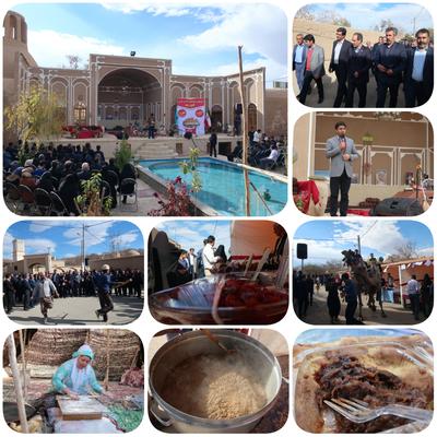 استقبال گسترده مردم از نخستین جشنواره غذای سنتی قورمه در شهرستان مهریز