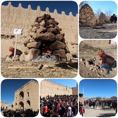 هفتمین جشنواره آیین های سنتی روستای رشکوئیه شهرستان تفت برگزار شد