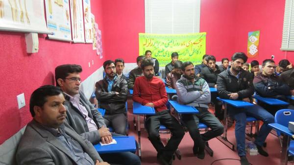 برگزاری دوره آموزش مقدماتی امدادونجات در هلال احمر شهرستان بهاباد