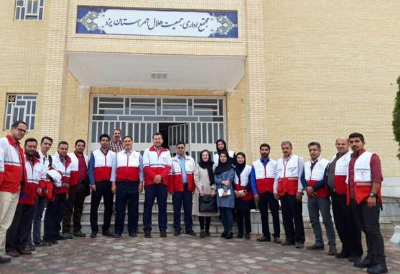 اعزام 2 تیم بهداشت و درمان bhcu هلال احمر استان یزد به مناطق سیل زده خوزستان 