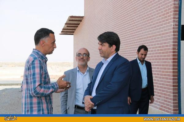 بازدید استاندار یزد از شرکت توسعه پرواز هدایت مهریز