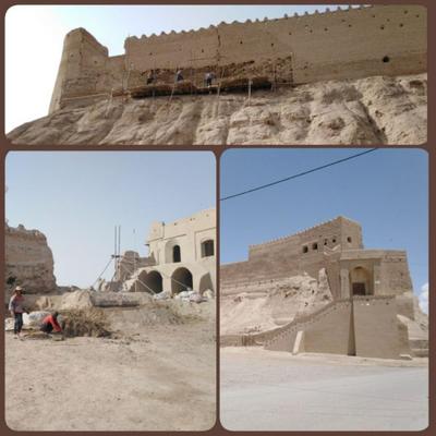 مرمت قلعه مروست، رفیع ترین قلعه استان یزد آغاز شد