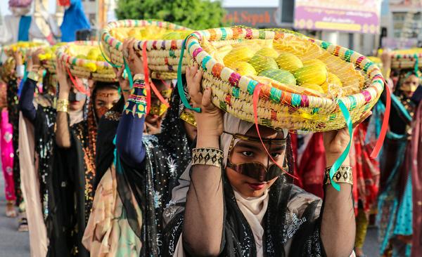 (تصاویر) جشنواره شکرگزاری انبه در میناب