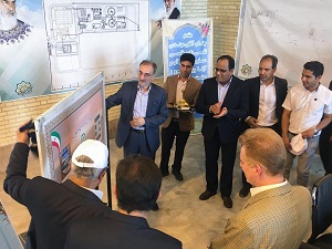 برگزاری آیین رونمایی ازتمبر اولین و پیشرفته ترین تصفیه خانه تکمیلی کشور در یزد 