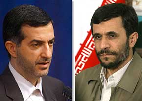 پاسخ احمدی نژاد به نامه مشایی 