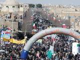 گزارش تصویری :حماسه حضور بی سابقه مردم یزد در سالگرد پیروزی انقلاب (2)